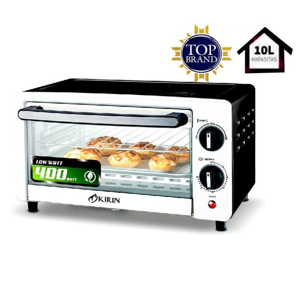 ☺ OVEN LISTRIK LOW WATT KIRIN KBO 100M -10 L - 400 Watt ◙