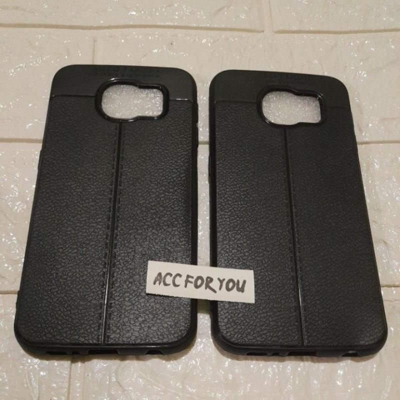 Soft Case Samsung S6 / S6 Flat Auto Focus Carbon Softcase Silikon