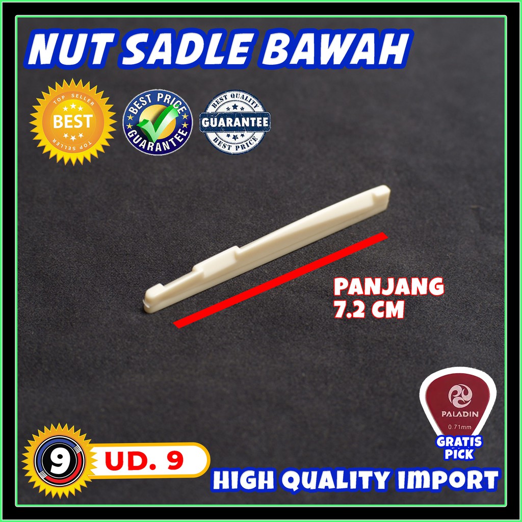 Nut Sadle Breh bawah gitar akustik string