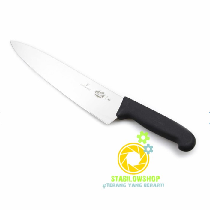 Victorinox pisau dapur carving knife fibrox 28 cm 5.2003.28 premium quality made in swiss