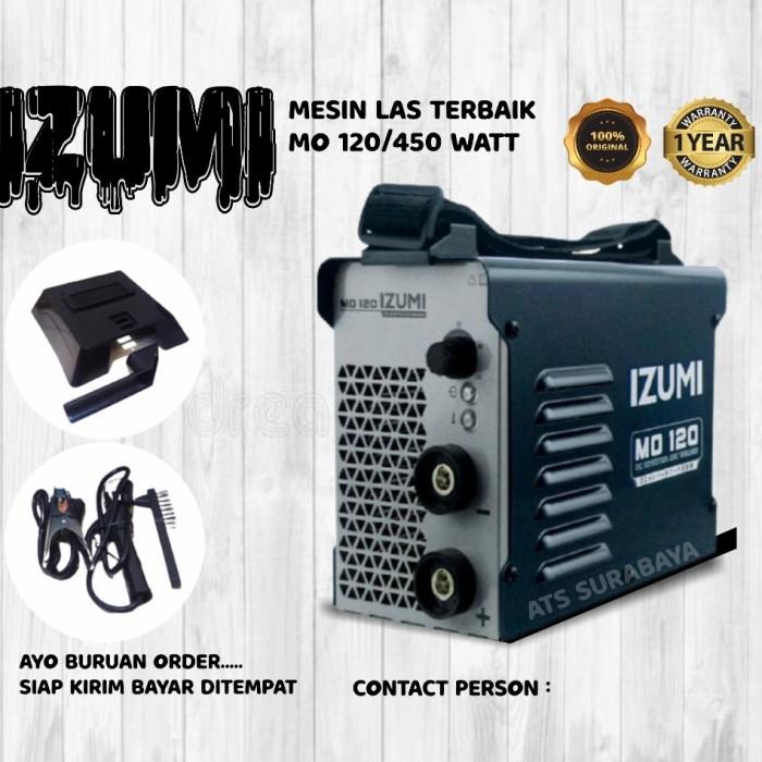 Mesin Las Listrik Izumi Mo 120 450Watt Original Garansi Resmi