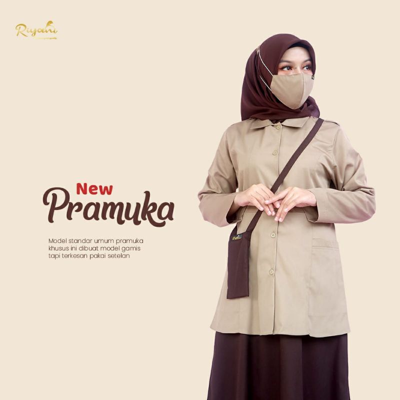 GAMIS PRAMUKA/ SERAGAM PRAMUKA/ PRAMUKA WANITA