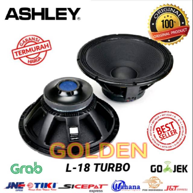 Woofer Ashley L18 TURBO Original Subwoofer 18 inch