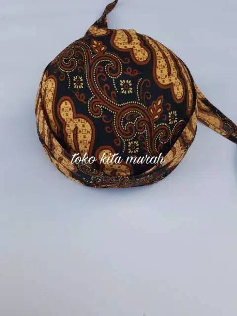 Setelan Baju Adat Jawa Anak (Baju +Celana Sarung +Blangkon) Usia O-12 Tahun Surjan Lurik Anak