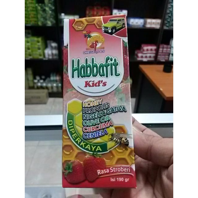 

Madu Anak Habbafit Rasa Strowberry N49