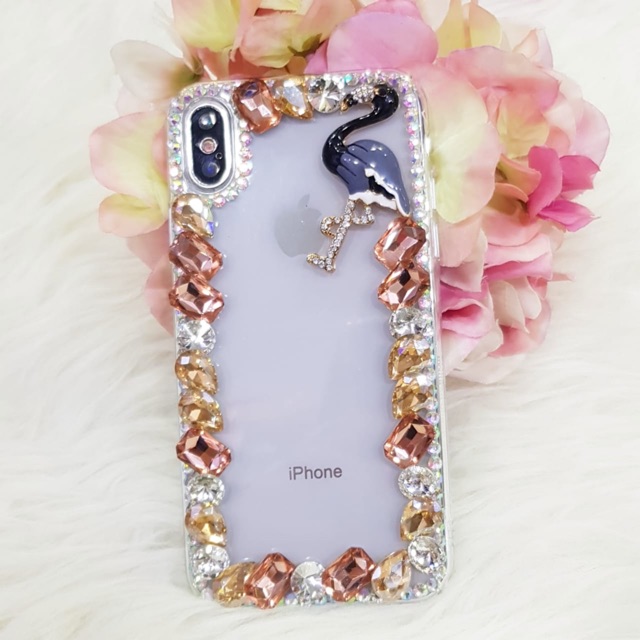 [ BISA COD ] Case Flamingo Bling Case Iphone Xs Max Samsung S10plus A71 A51