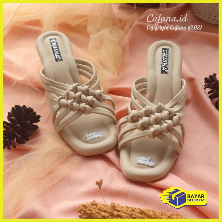 Smb523 Sandal Heels Wanita 5Cm Terbaru Kekinian 2021 Af33 Premium SW458 Sandal Heels Wanita Safea P