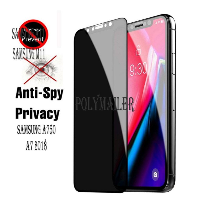 tempered glass Anti SPY (REALMi C11/realmi C12/realmi C15/realmi C1/realmi C2)
