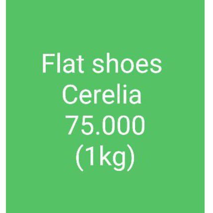 sepatu flat shoes cerelia