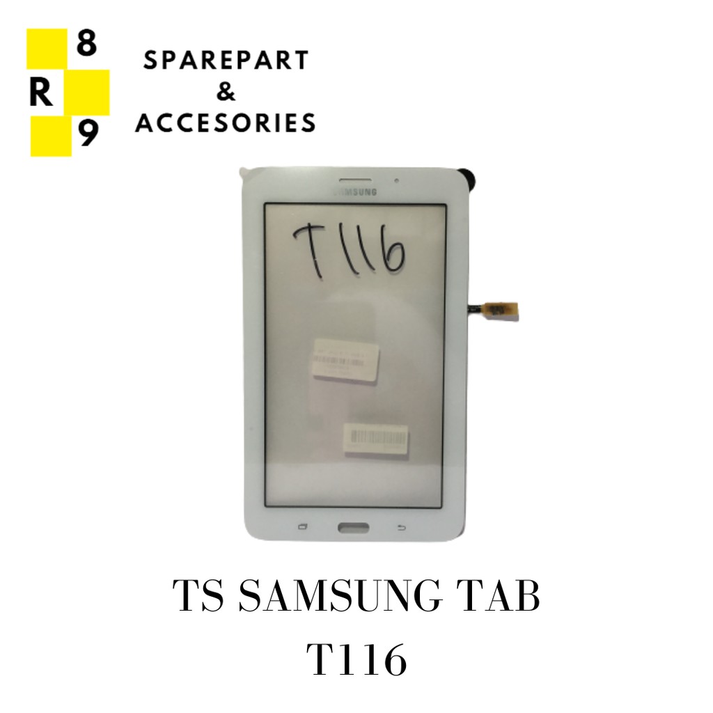 TS SAMSUNG T116 / TAB 3 V PUTIH / HITAM