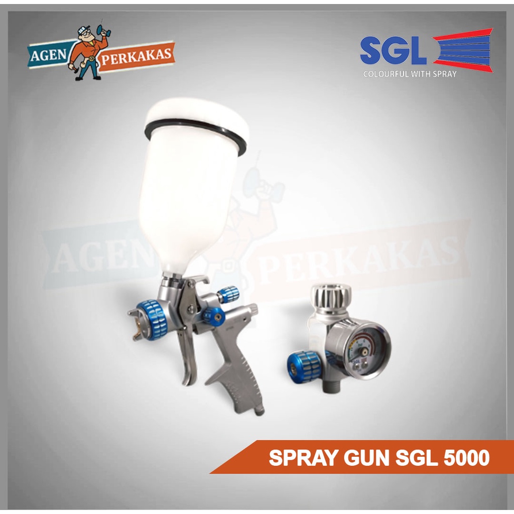 Spray gun sgl jet 5000 nozzle 1.3mm