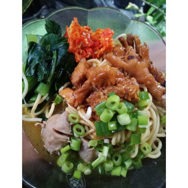 

MIE AYAM KAMPUNG/FROZEN FOOD/MIE AYAM/MIE YAMIN BASO