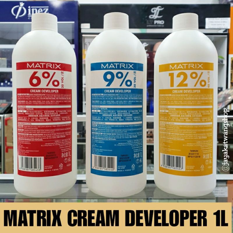 MATRIX CREAM DEVELOPER PEROXIDE 1L / 1000ML