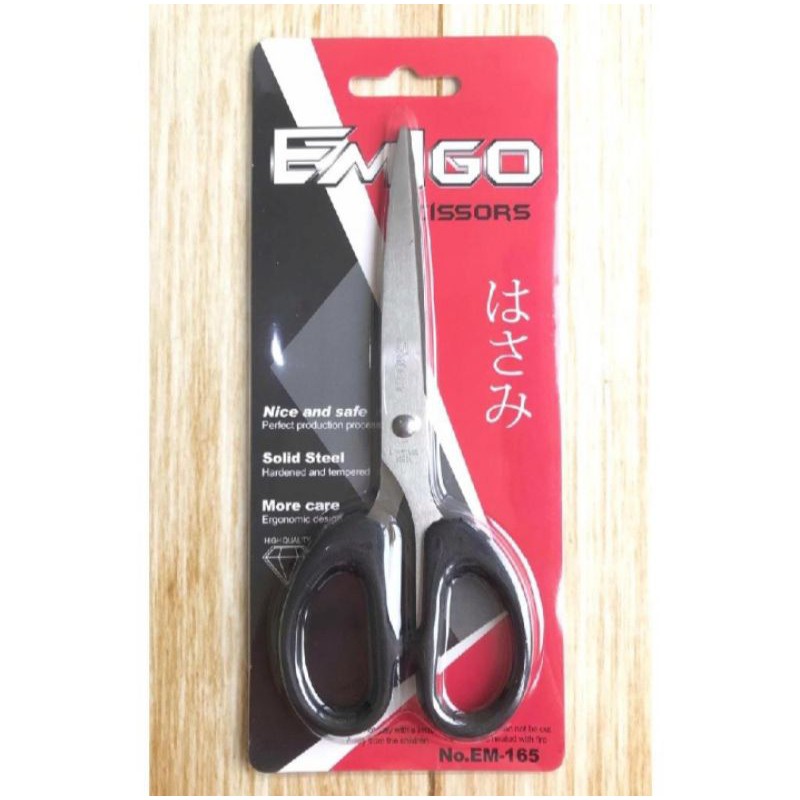 

[BISA COD] Gunting Emigo Tanggung 165 (6 Inch, 16 cm)