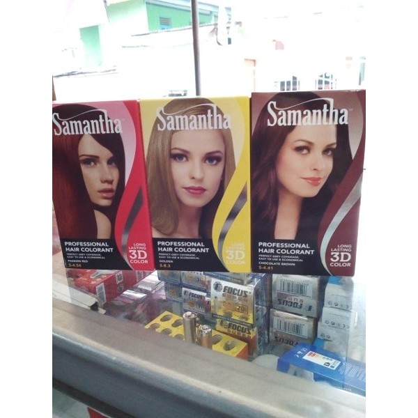 New Samantha Sasha Pewarna Rambut Pria Wanita