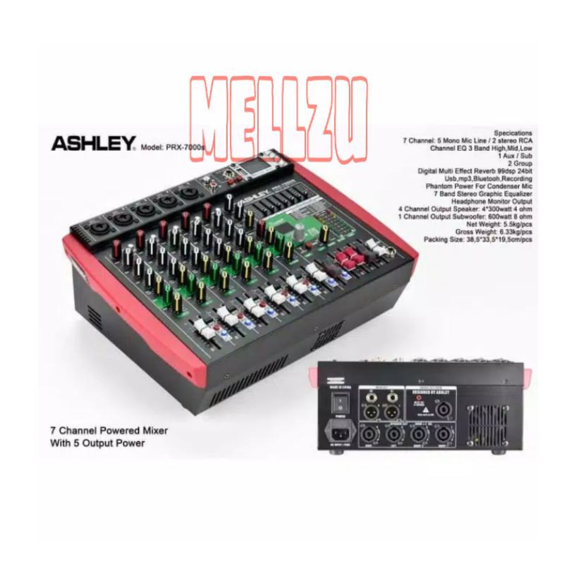 Power Mixer Ashley PRX 7000S Original
