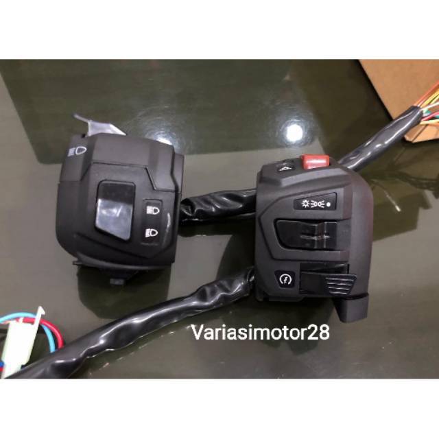 SAKLAR NMAX ON OFF LAMPU UTAMA LED BIRU / SAKLAR PULSAR NMAX NEW
