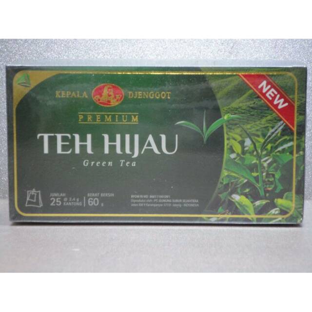 

Teh Hijau Premium Kepala Djenggot sachet 60gr