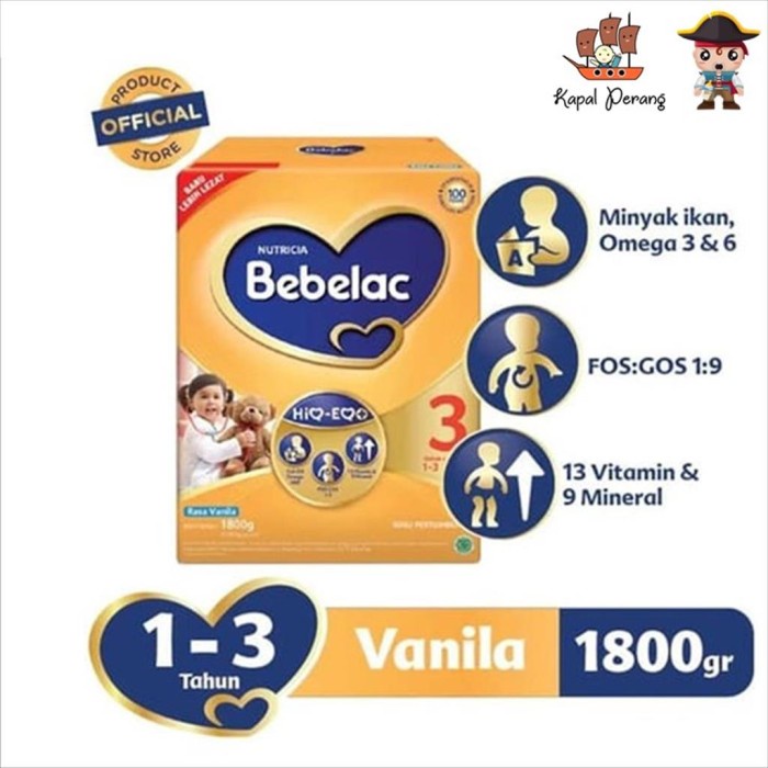 tahun-1-di-atas-bayi-susu- bebelac 3 1800 gram vanila -susu-bayi-di-atas-1-tahun.