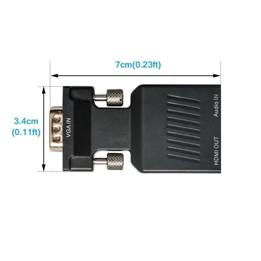 NYK Converter VGA to HDMI + Audio