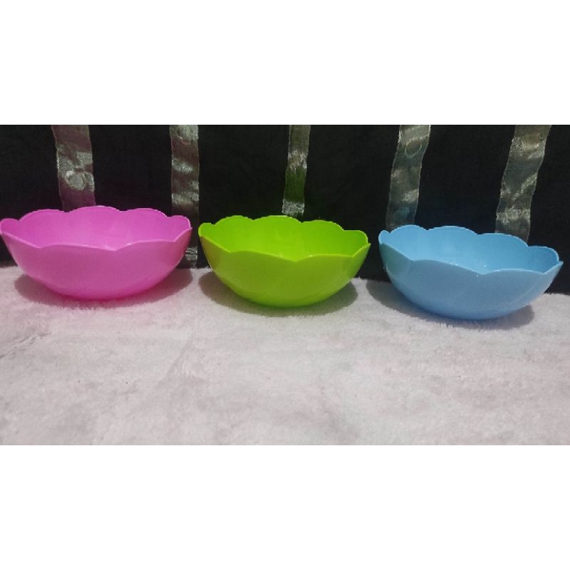 Mangkok bunga / mangkok plastik tantos /