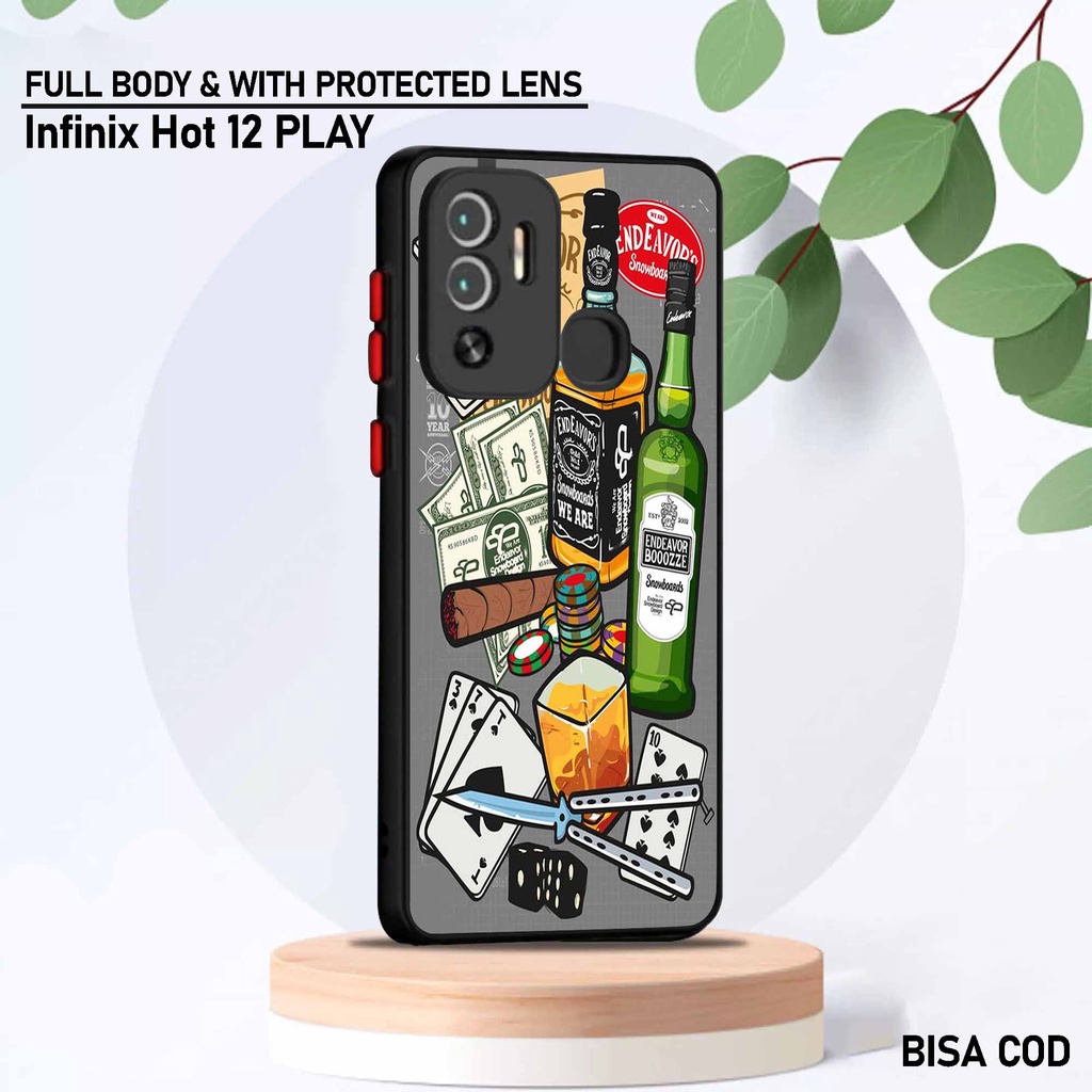 Sukses Case INFINIX HOT 12 PLAY - Softcase Dove Infinix Hot 12 Play - Silikon Hp Infinix Hot 12 Play