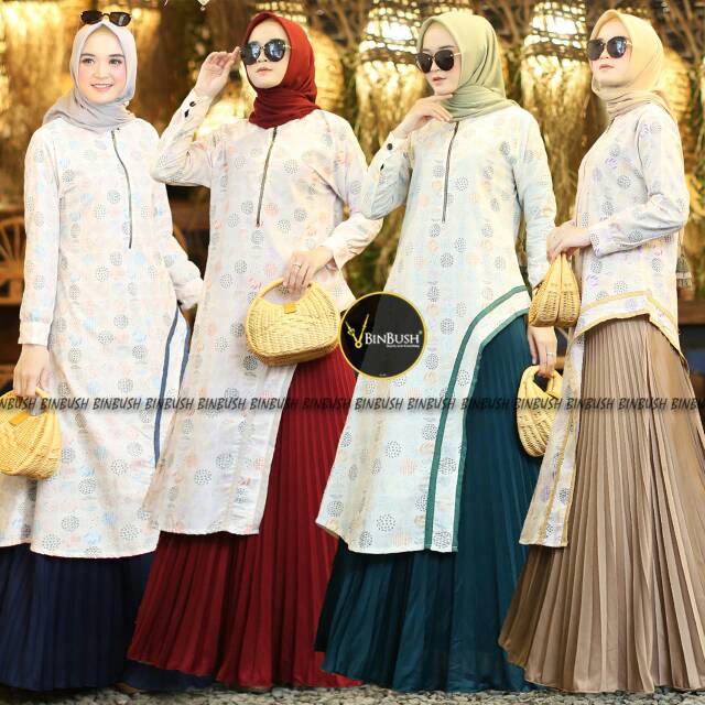 Stelan Selena Set Tunik Ori By Binbush