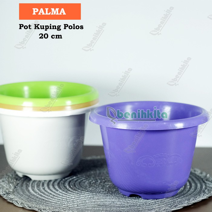 Pot Bunga-Tanaman Kuping 20cm (Palma)