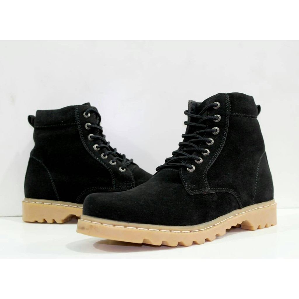 DR. FARIS SUEDE BOOTS ORIGINAL SEPATU PRIA MURAH KEREN BERKUALITAS