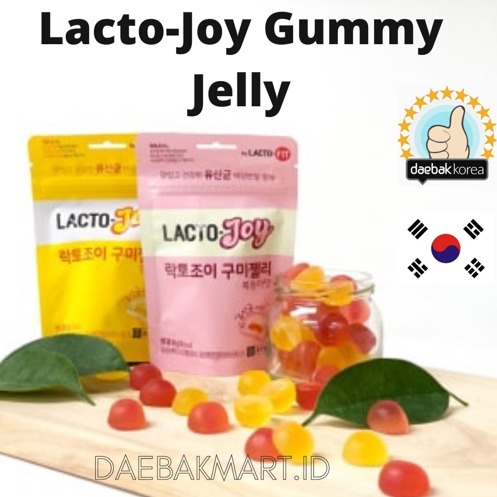 [Ready stok] LACTO JOY Probiotic Gummy Lactic Acid Bacteria Sandwich 25g 1Sachet