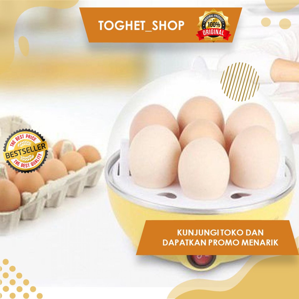 Alat Rebus Telur Kukus Makanan Perebus Telur Rebusan Telur Elektrik Electric Egg Cooker Boiler