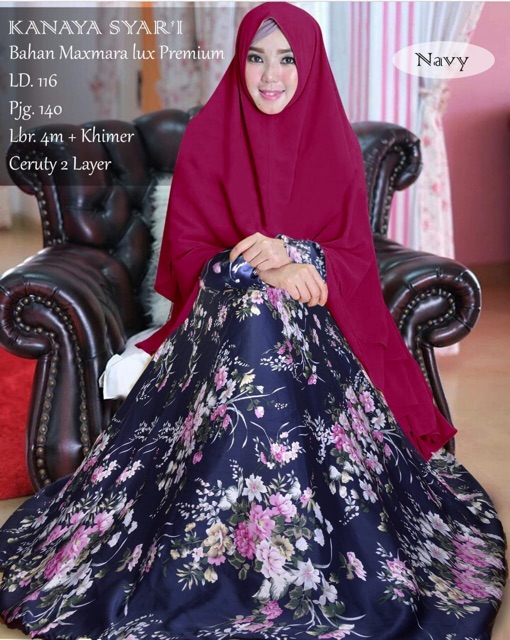 Gamis syari monalisa kanaya