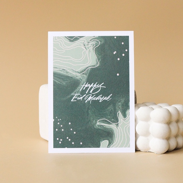 

Bliss Eid Postcard Set Kartu Ucapan Idul Fitri Lebaran Greeting Card