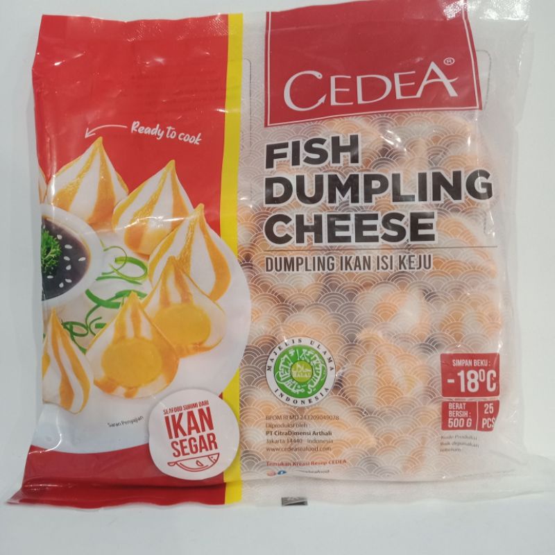 

FISH DUMPLING CHEESE CEDEA 500 GR