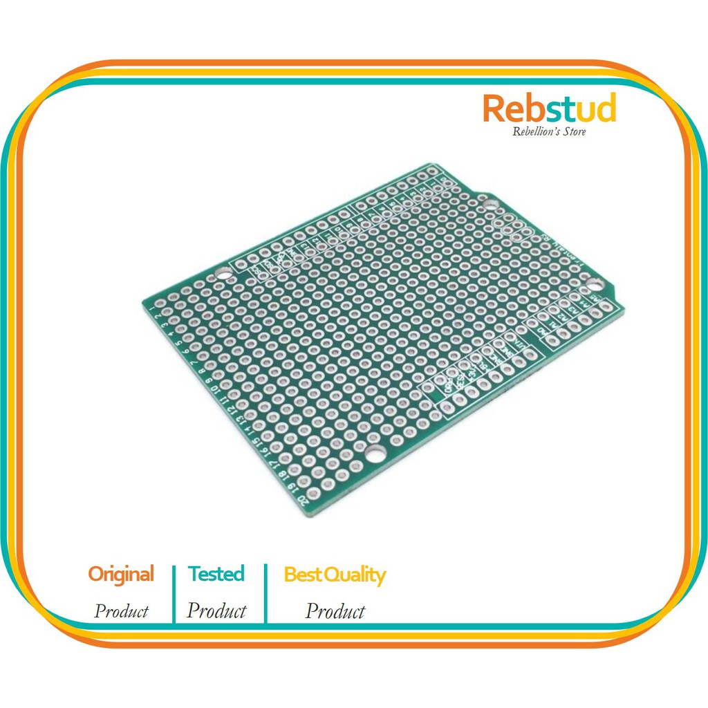 Jual Prototype Pcb Board For Arduino Uno R3 Atmega328p Shield Board 