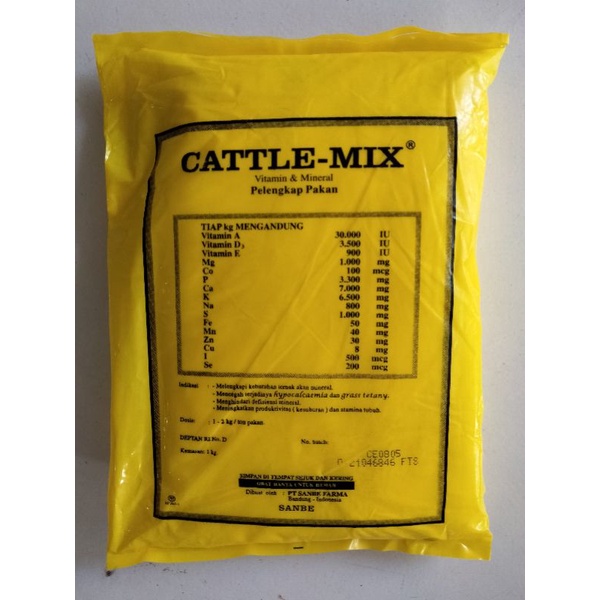 CATTLE-MIX 1 Kg