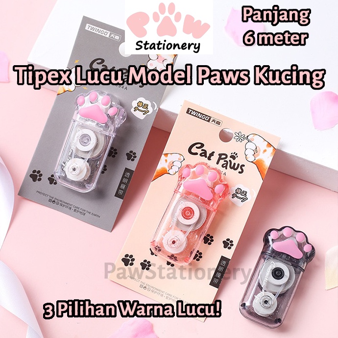 Tipex Model Paws Lucu Tipex Model Kaki Kucing Tipeks Lucu Tipeks Model Paws Tip-ex Paws Correction T