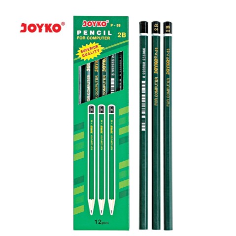 

( DAPAT 1 PCS ) Pensil / Pencil 2B Joyko P-88 / P 88