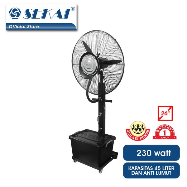 Sekai IST-2676 Misty fan 26 inch - Kipas Embun