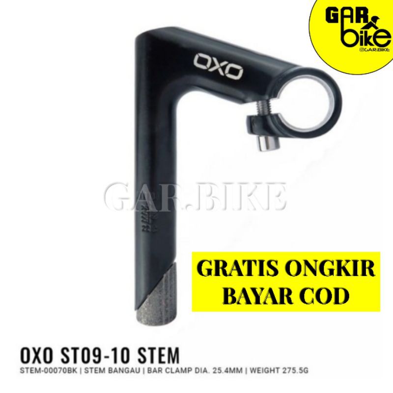 Stem Bango Bangau Sepeda Fixie Federal merk OXO non os 25,4mm