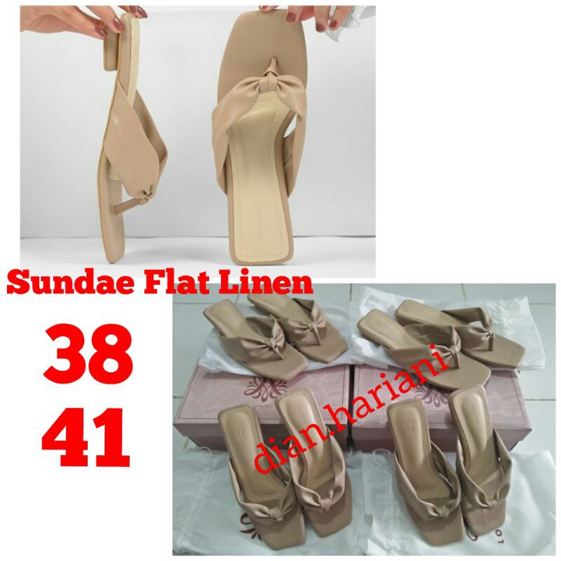 sundae sandal flat by local.id