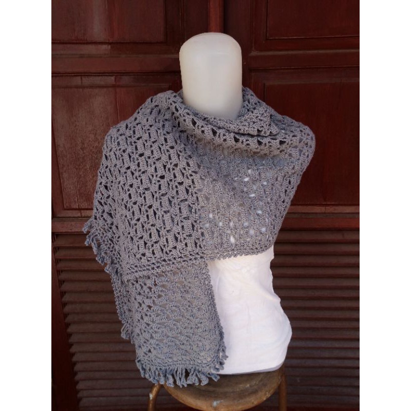 Handmade Syal Rajut Crochet