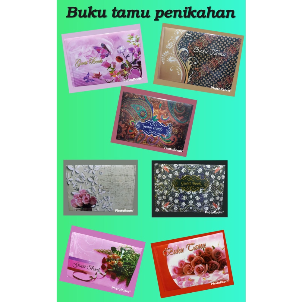 Jual Royale Stationary Buku Tamu Buku Daftar Tamu Undangan Guest Book Hard Cover Termurah