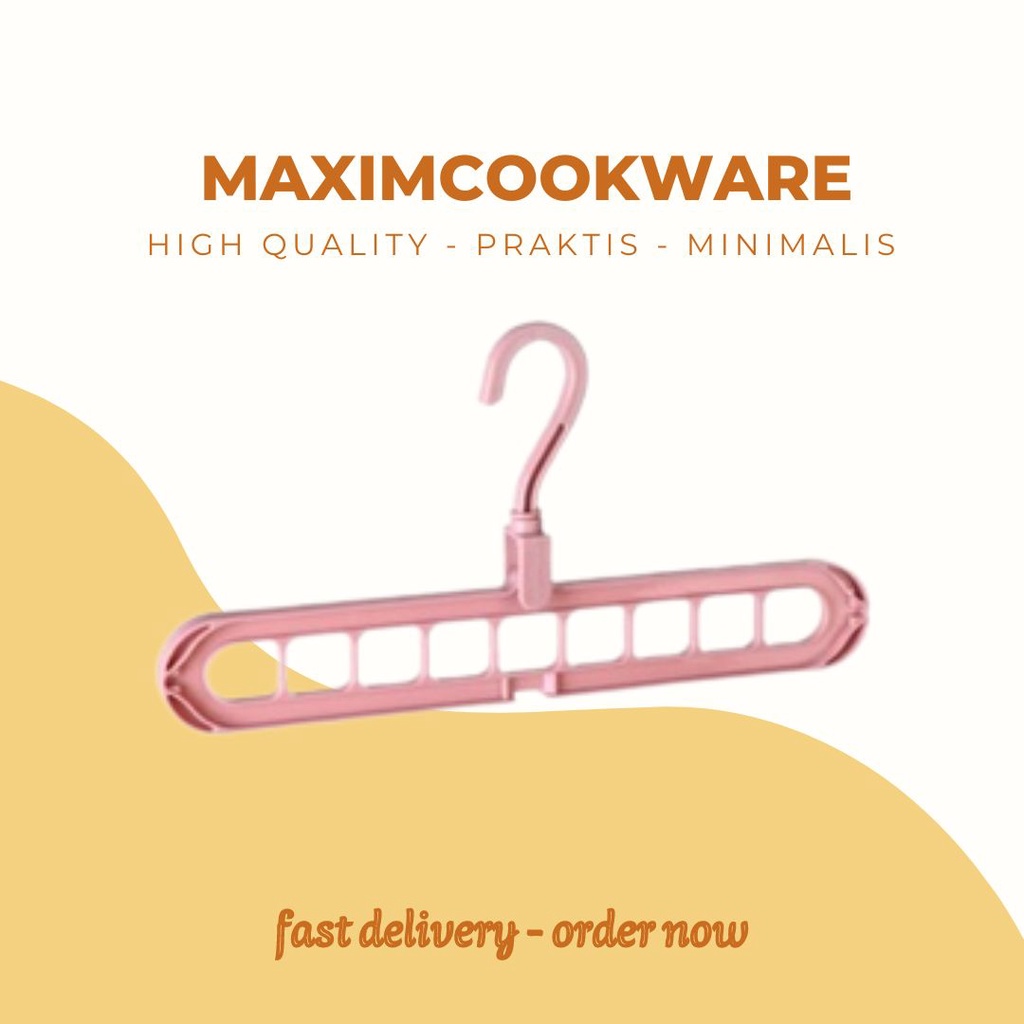 KP - Gantungan Baju 7201 GSF - gantungan baju minimalis (Bisa COD)