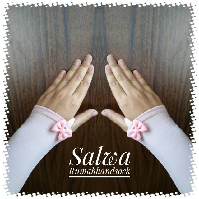 jual handsck premium bahan jersey handsock salwa / produsen handsock manset wanita bandung