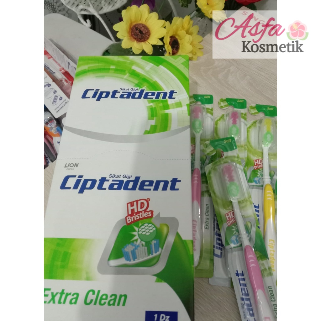 1Box Ciptadent Sikat Gigi Extra Clean 1Box isi 12