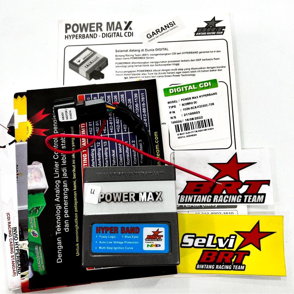 CDI BRT POWERMAX HYPERBAND SCORPIO DC