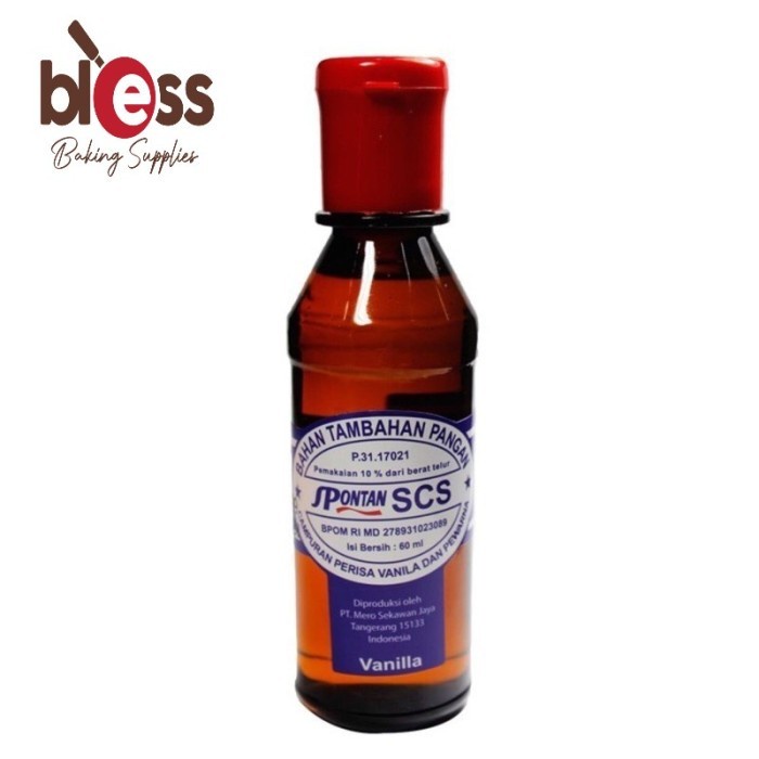 

SPONTAN SCS VANILA 60 ML LUSINAN ( 12 PCS )