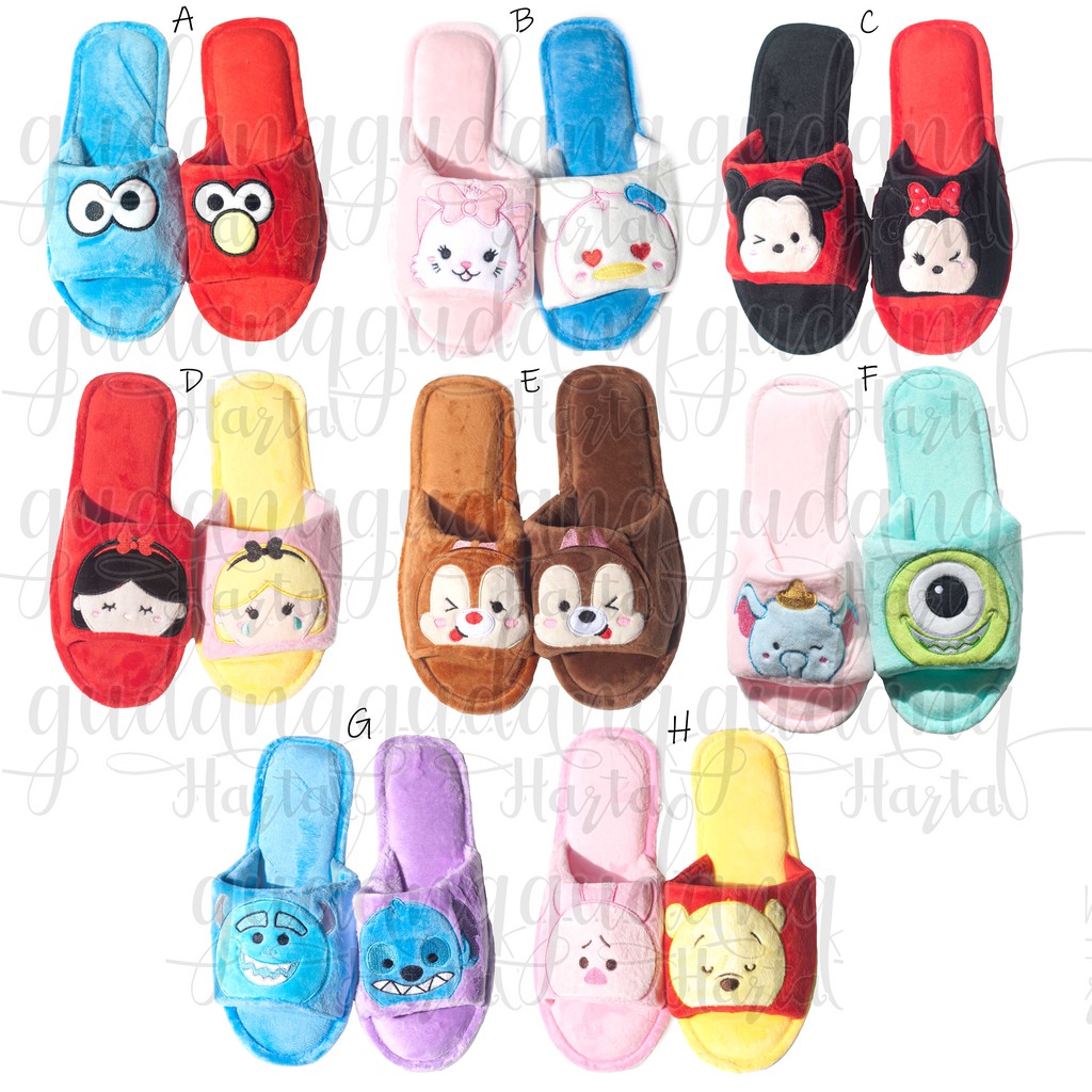 Sandal Kamar Selingkuh Karakter slipper Hadiah Lucu Kado GH 104004