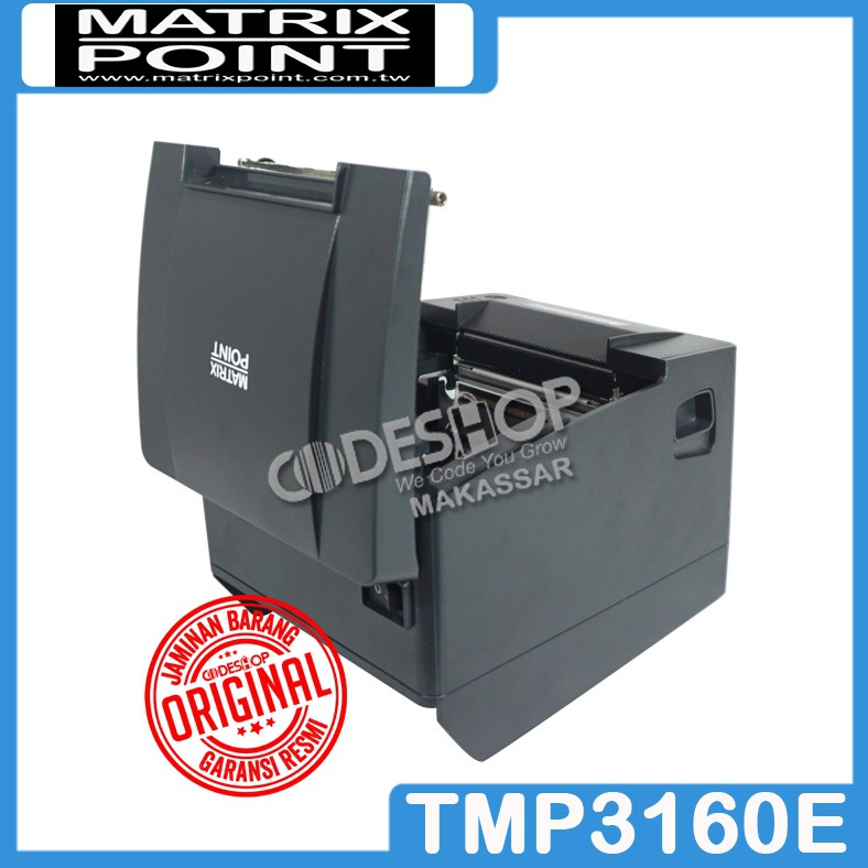 PRINTER ANTRIAN THERMAL 80MM MATRIX POINT TM-P 3160e USE - LAN - USB